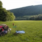 Slovaquie, beau bivouac dans la nature...