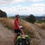 Le chemin de cailloux (Damien en haut, Florian en bas)