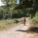 Le chemin de cailloux (Damien en haut, Florian en bas)