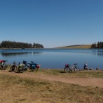 Le lac cratère de Servières