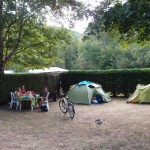 Installés comme des rois au camping